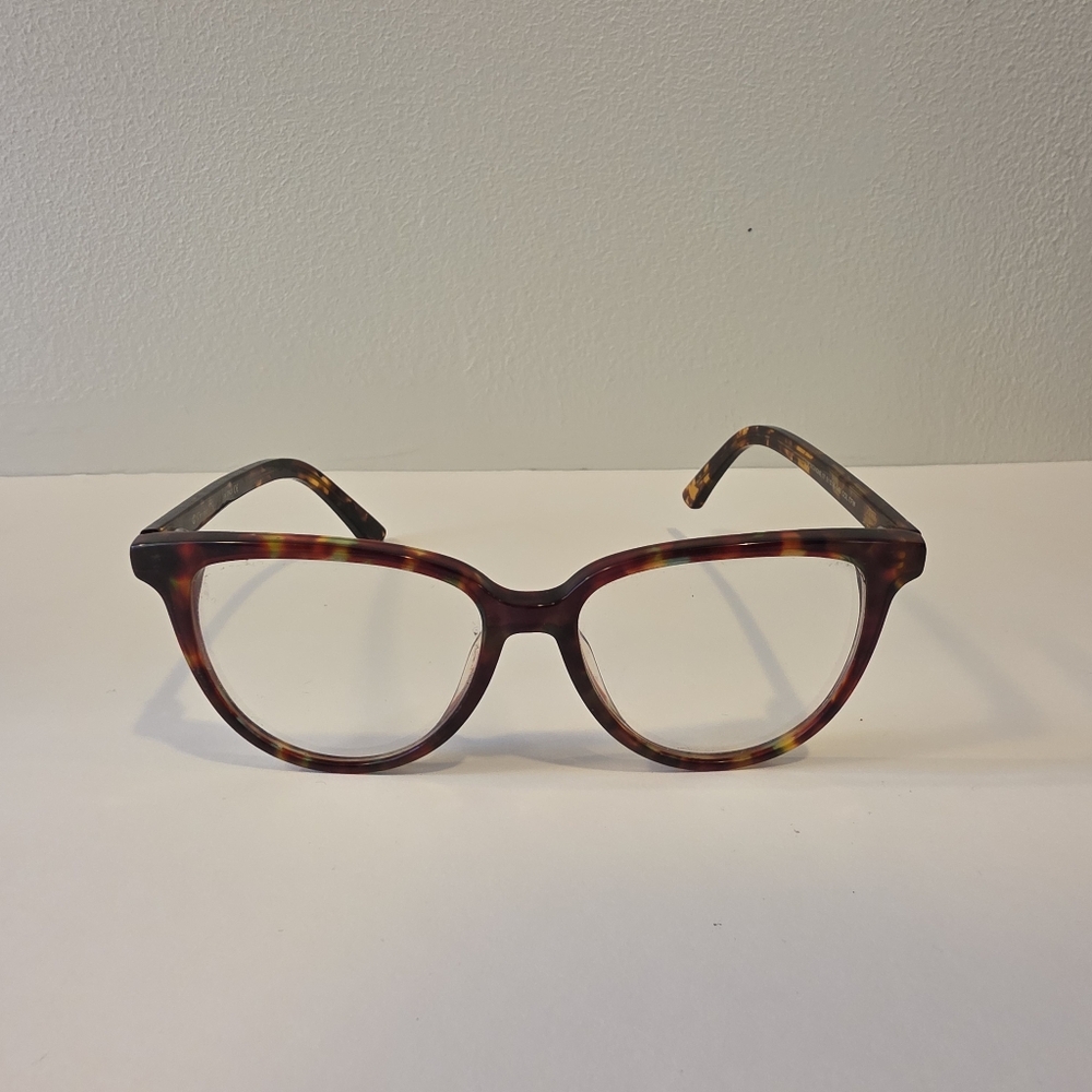 Authentic Christian Dior Montaigne 17 Cat-Eye Eyeglasses Tortoise Shell 51-16-14 - Picture 6 of 8